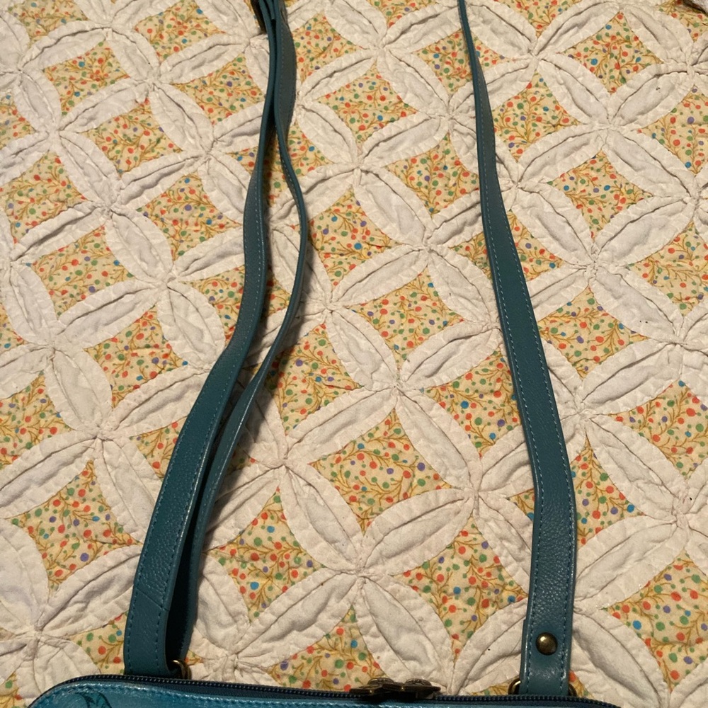 Anuschka Colorful Panther Crossbody Bag - Picture 3 of 8